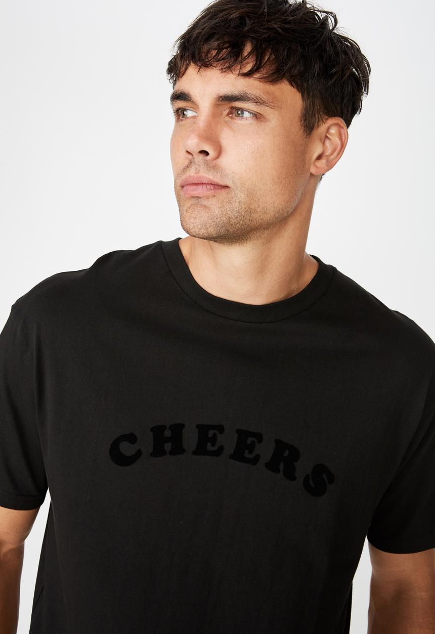 Cotton On - Dylan tee - black