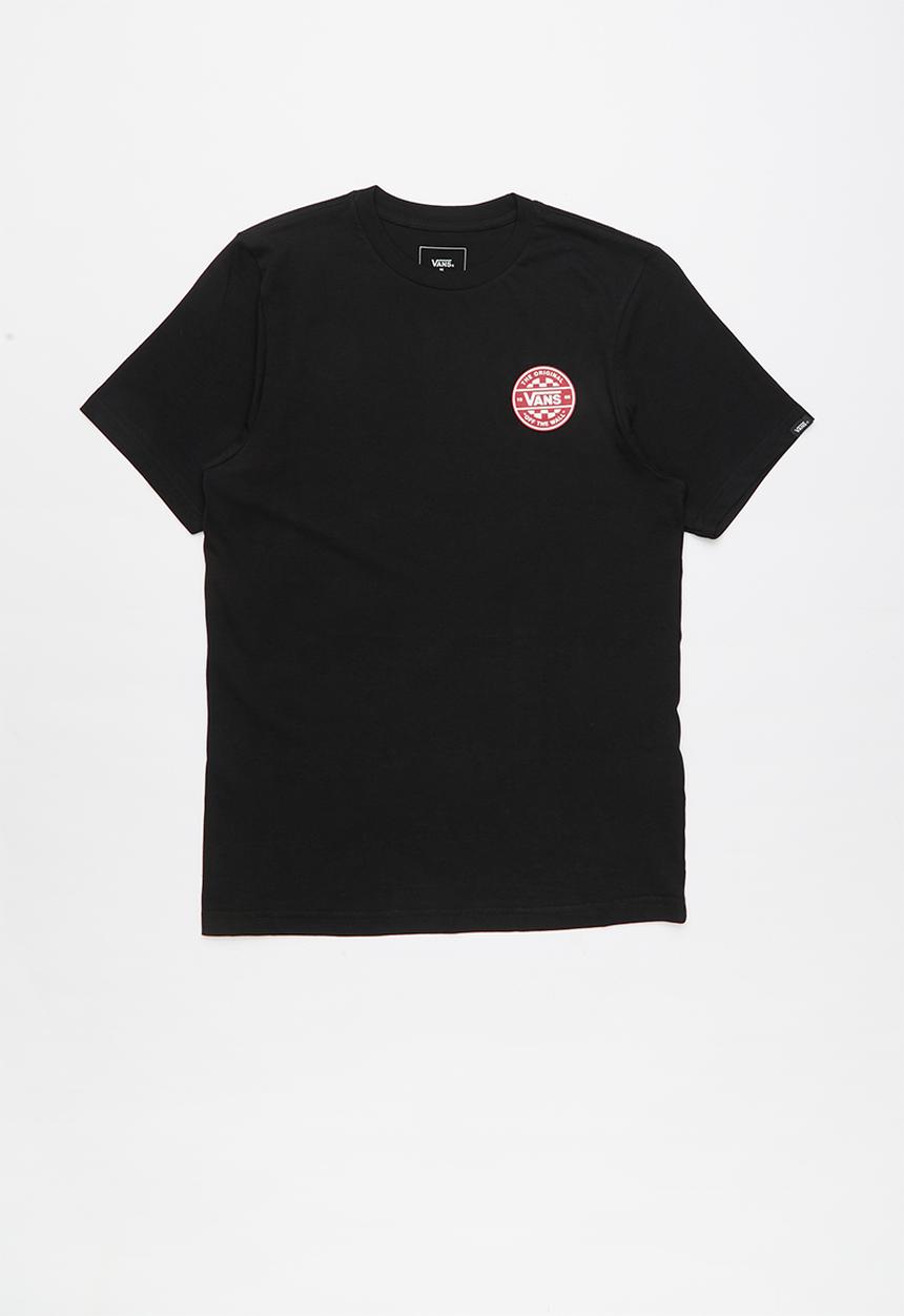 Vans - Checker co. short sleeve tee - black & red