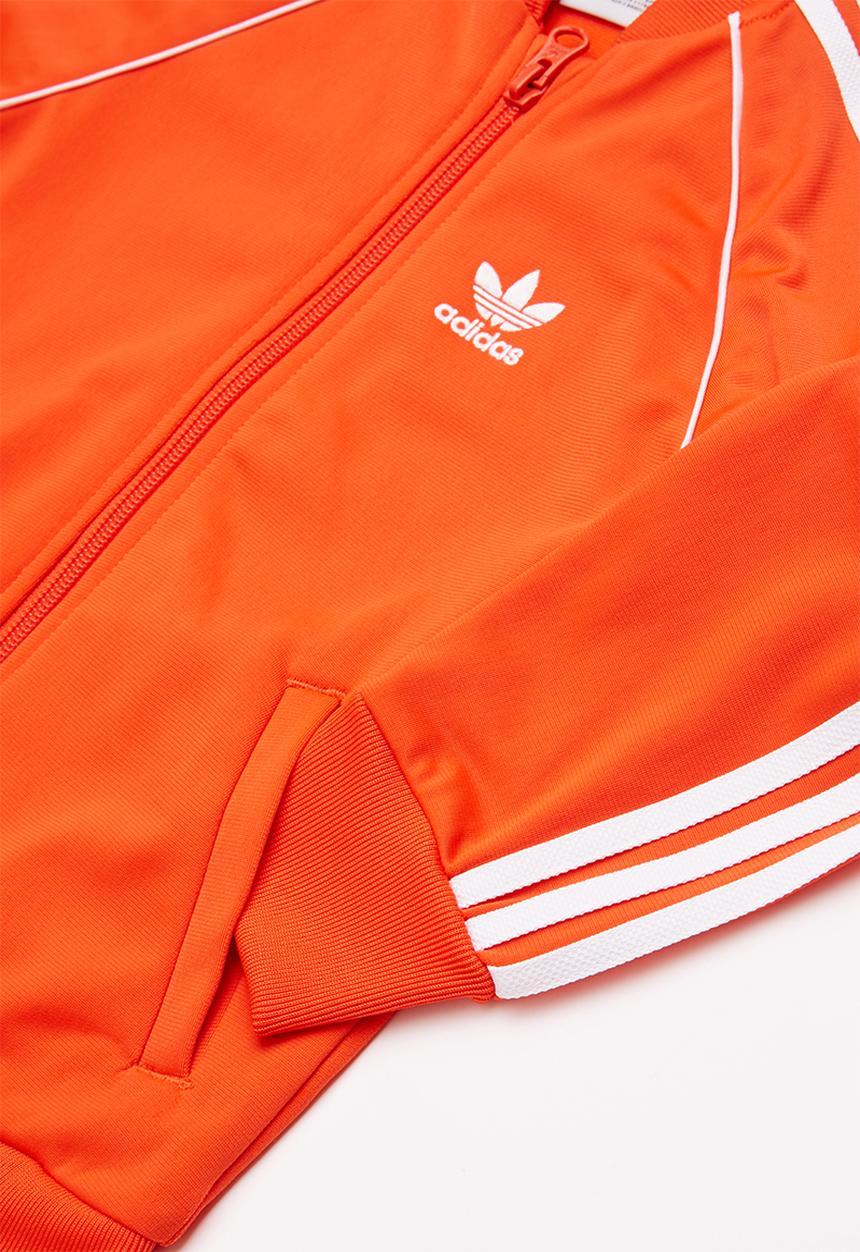 adidas Originals - Superstar track suit -  orange & white