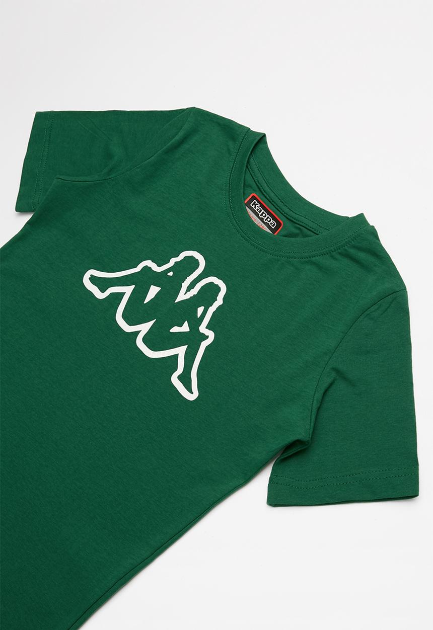 KAPPA - Logo cromen - green 