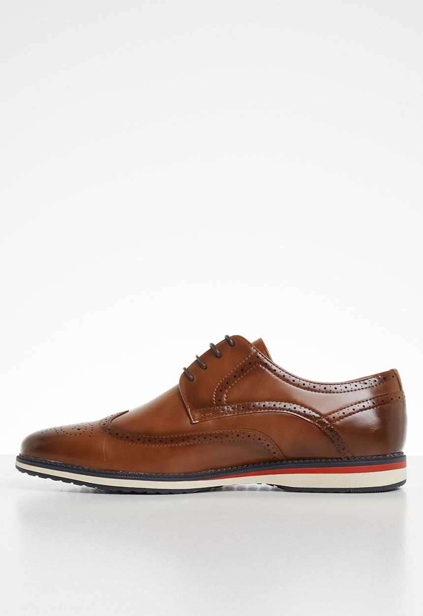 Gino Paoli - Cameroon formal lace-up brogue - tan