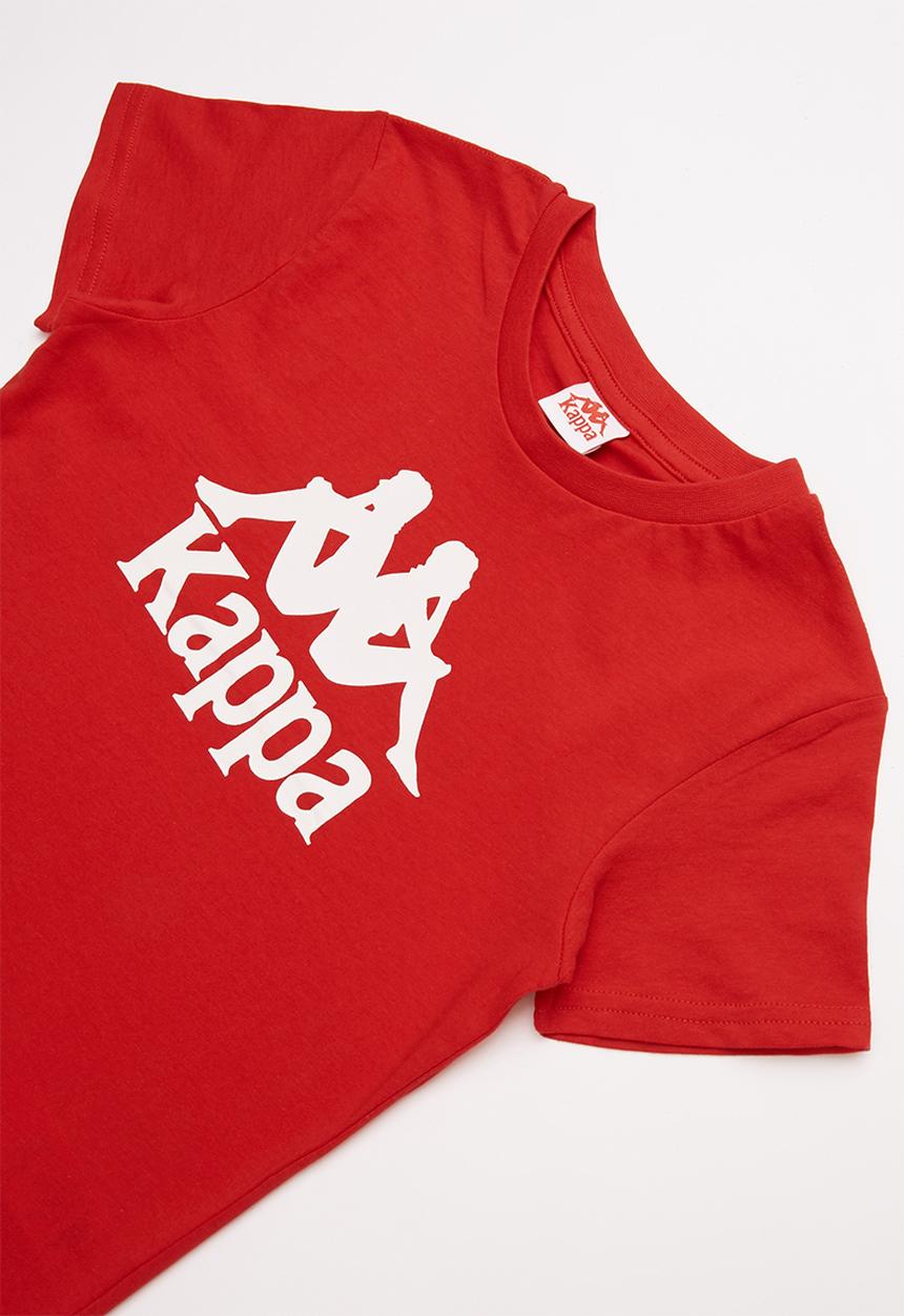 KAPPA - Authentic estessi tee - red