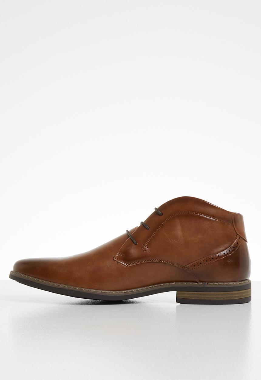 Gino Paoli - Caleb lace-up boot - tan