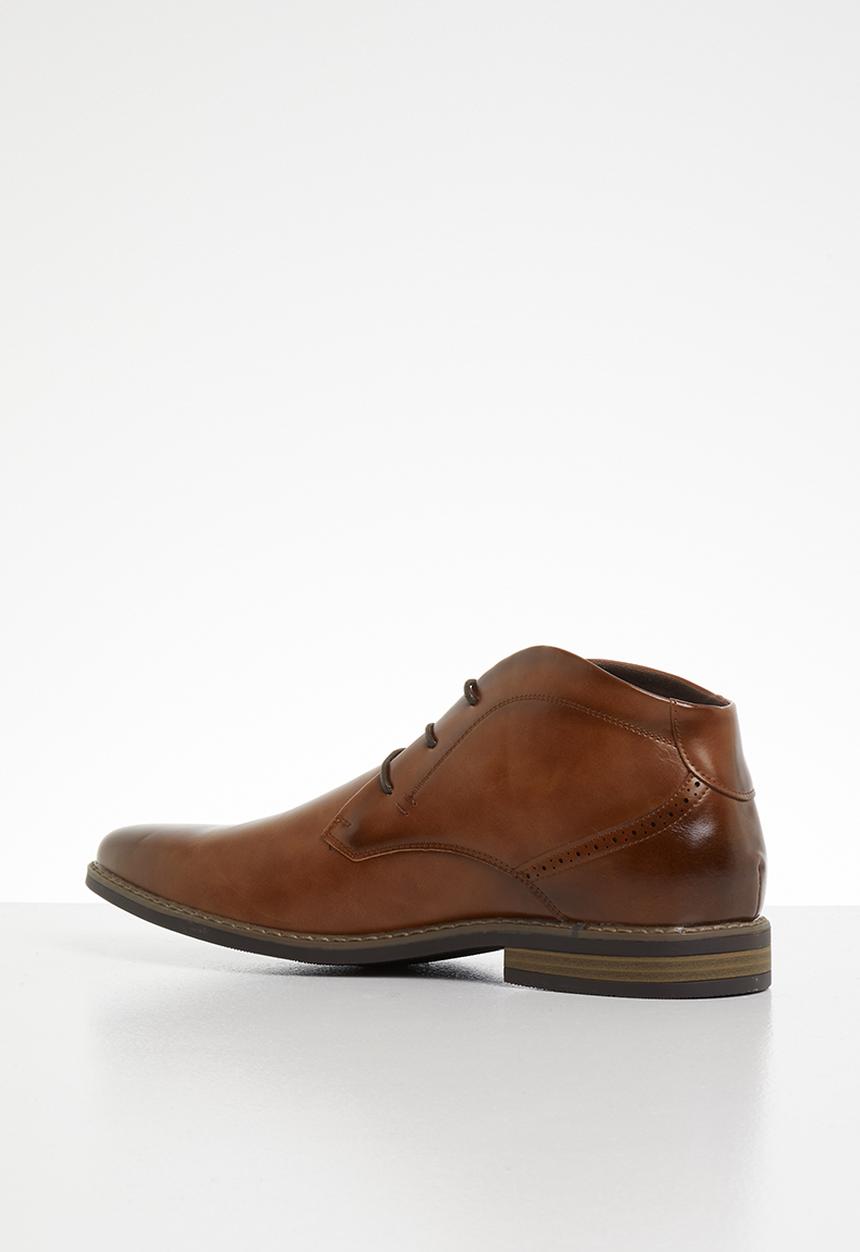 Gino Paoli - Caleb lace-up boot - tan