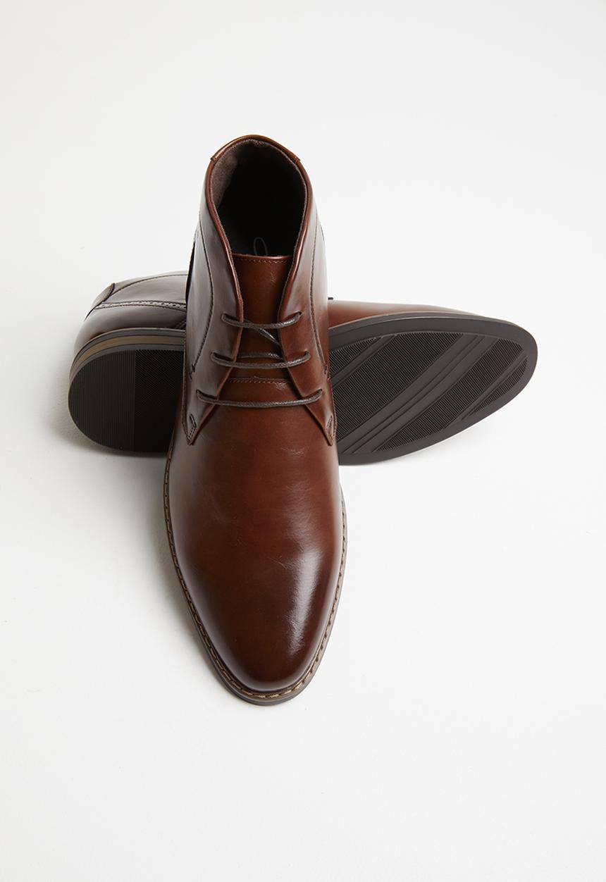 Gino Paoli - Caleb lace-up boot - brown