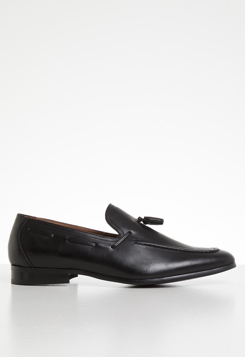 Gino Paoli - Adam tassle slip-on - black