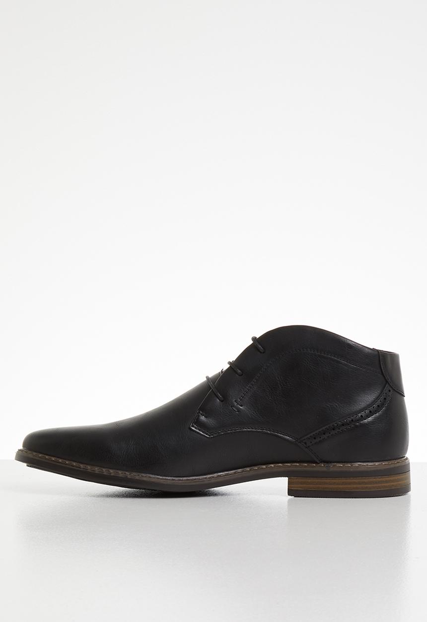 Gino Paoli - Caleb lace-up boot - black
