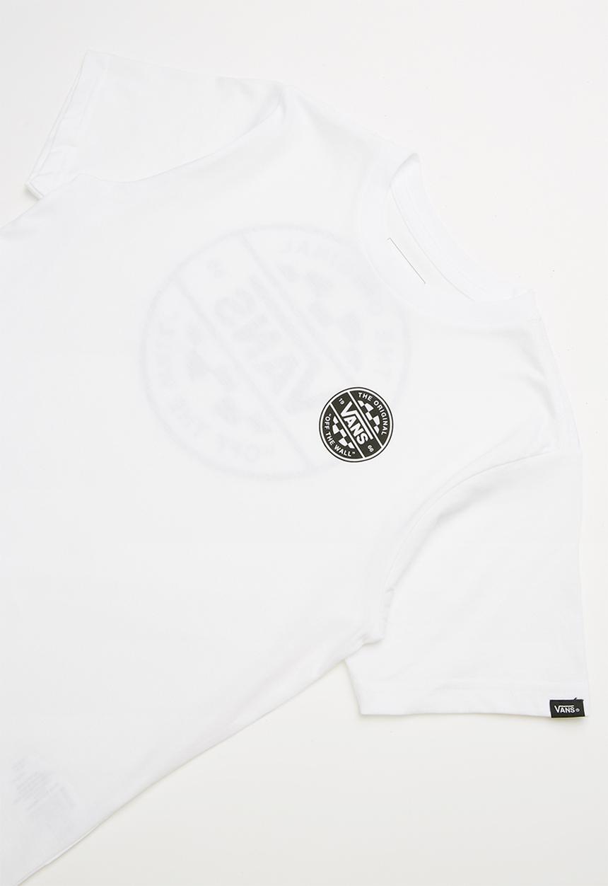 Vans - Checker co kids - white