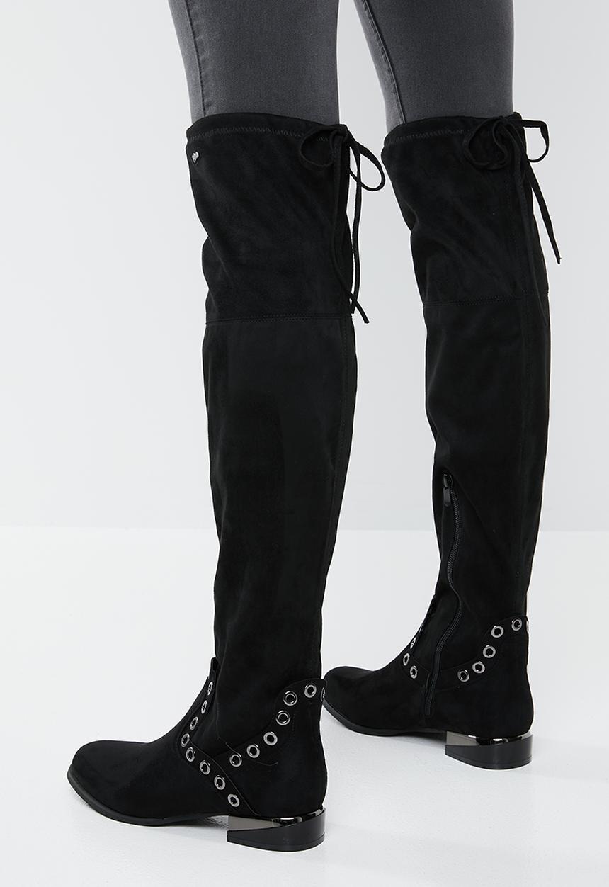 Plum - Pula boot - black