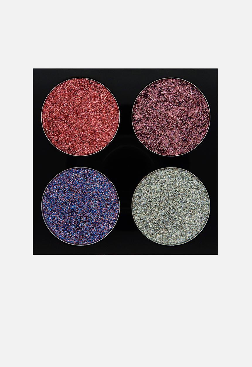 W7 Cosmetics - Pressed to Impress Glitter Palette - All The Rage