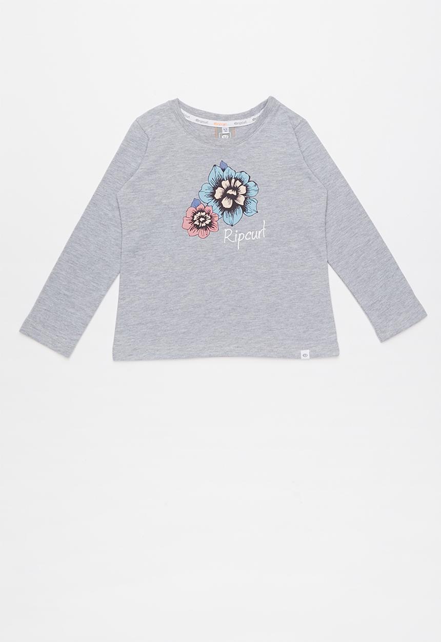 Rip Curl - Mini palms long sleeve tee - grey