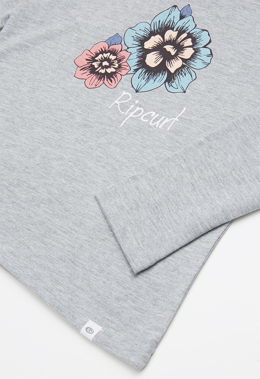Rip Curl - Mini palms long sleeve tee - grey