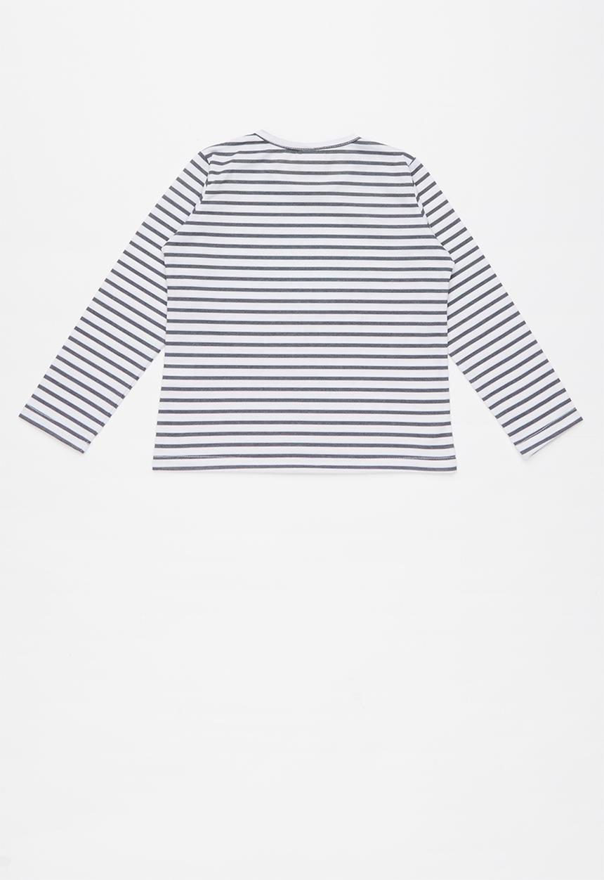 Rip Curl - Mini spirit long sleeve tee - white & black
