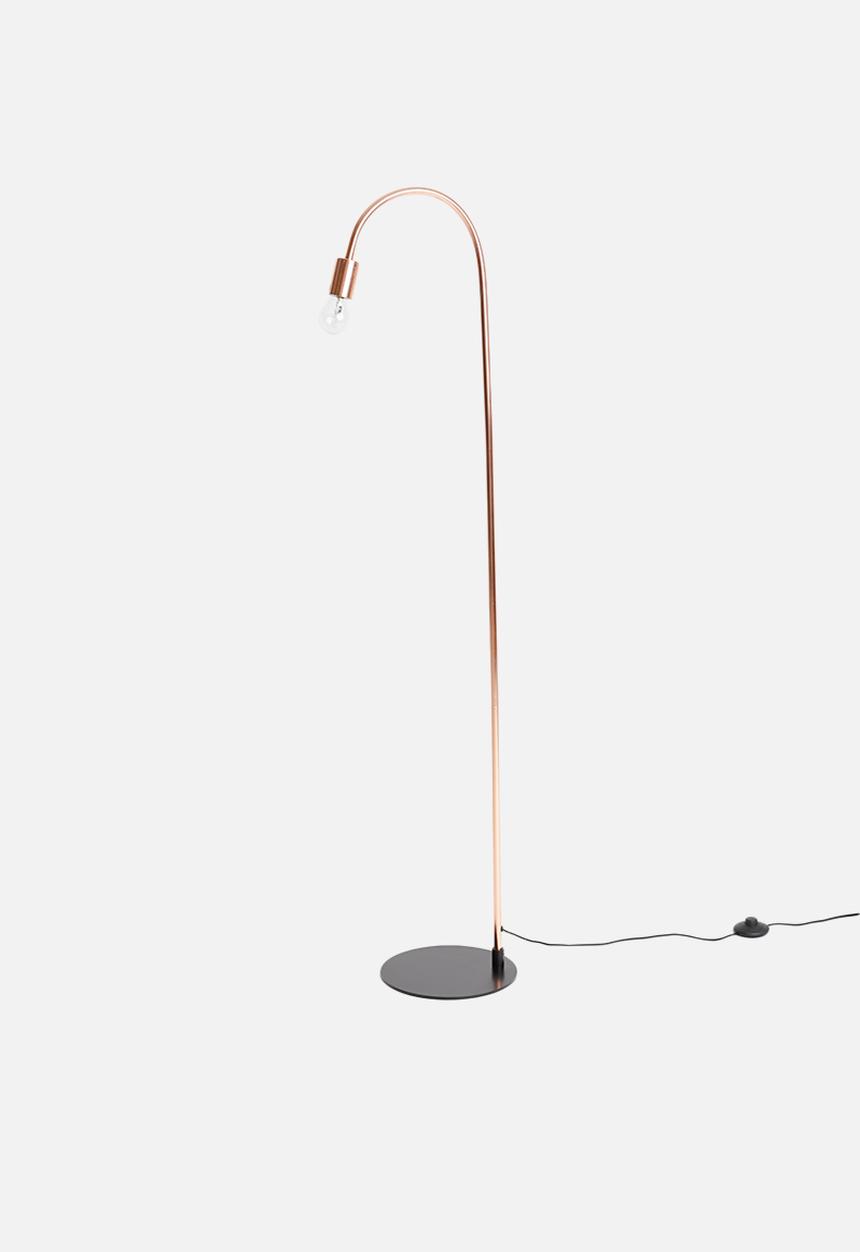 Sixth Floor - Odin floor lamp - copper