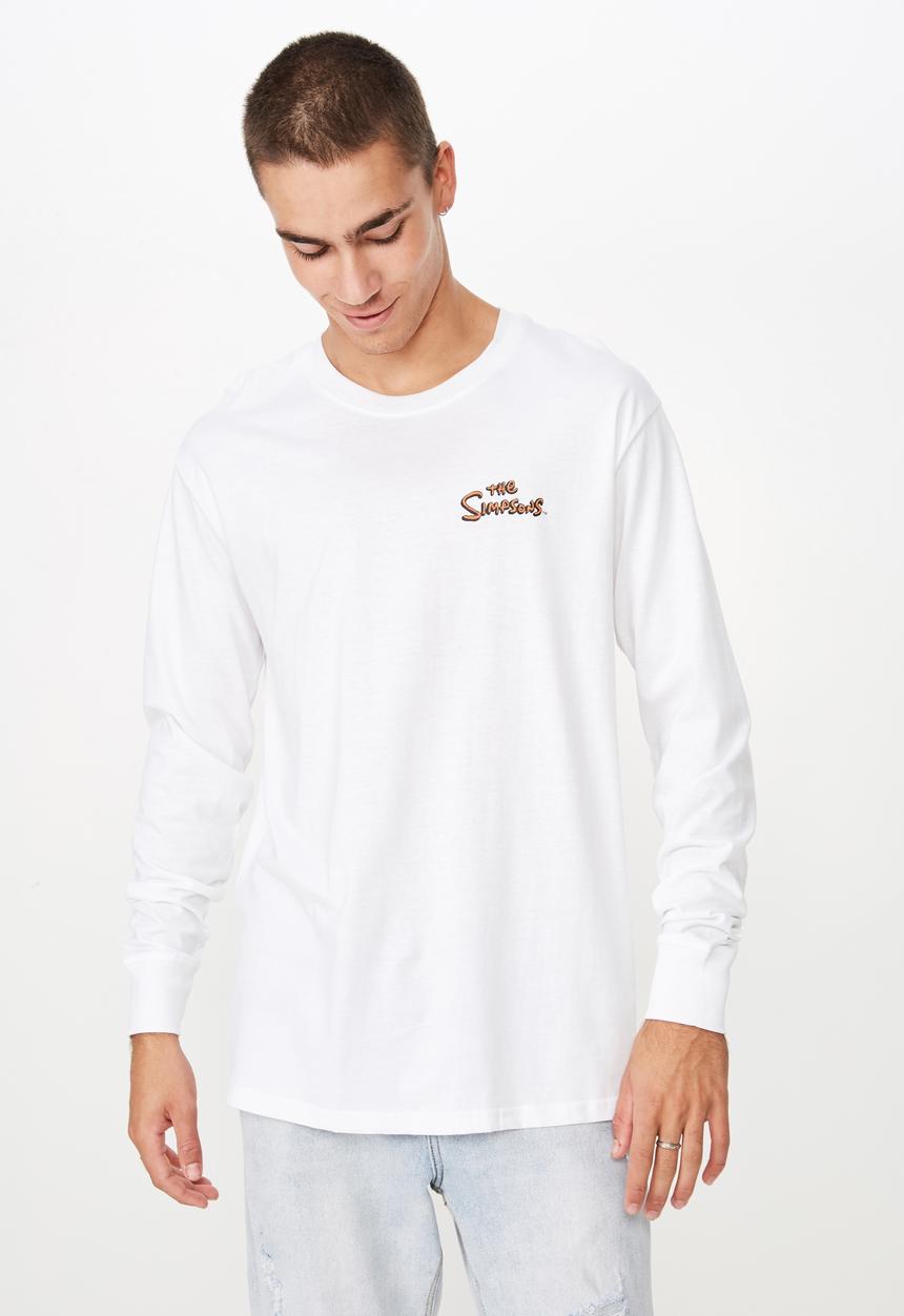 Cotton On - The Simpsons Tbar collaboration tee - white