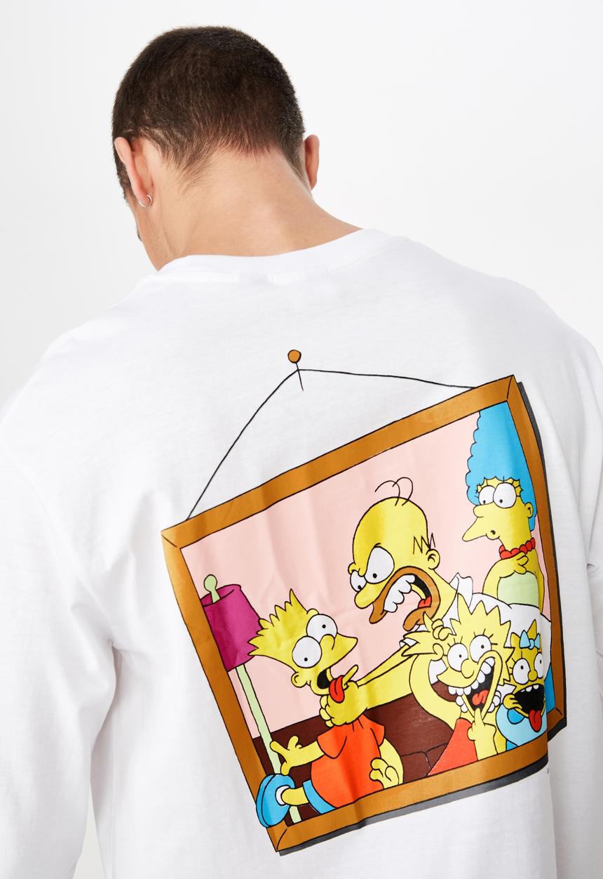 Cotton On - The Simpsons Tbar collaboration tee - white