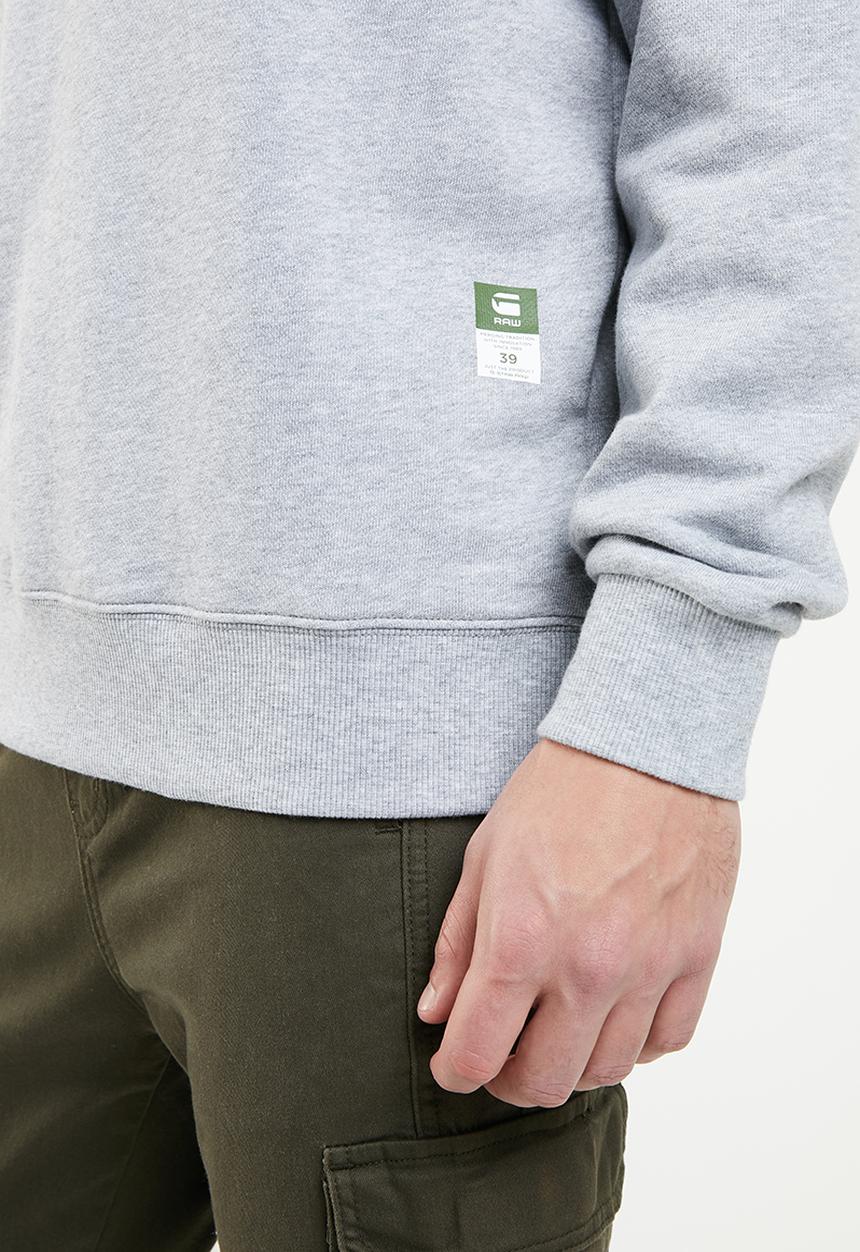 G-STAR - Halgen hooded sweater - grey