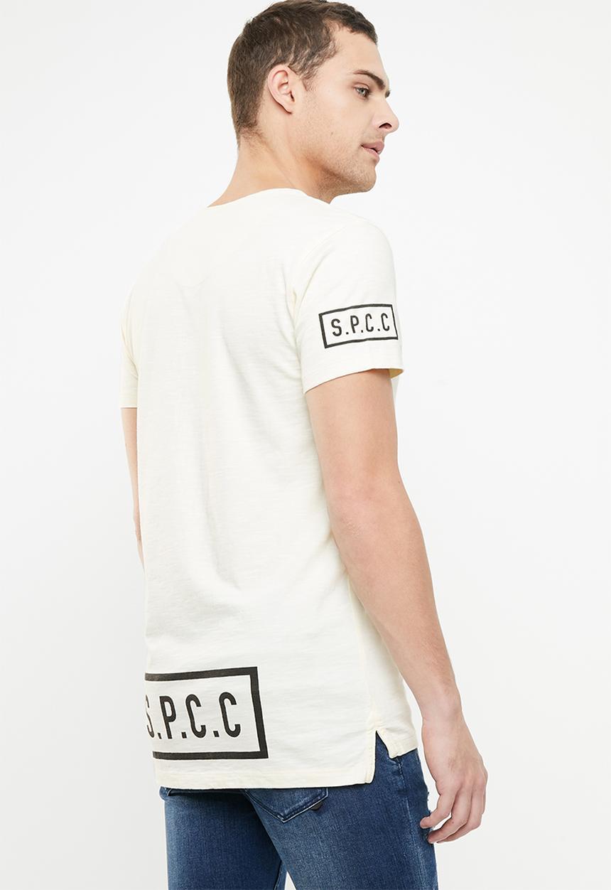 S.P.C.C - Falcon short sleeve tee - cream