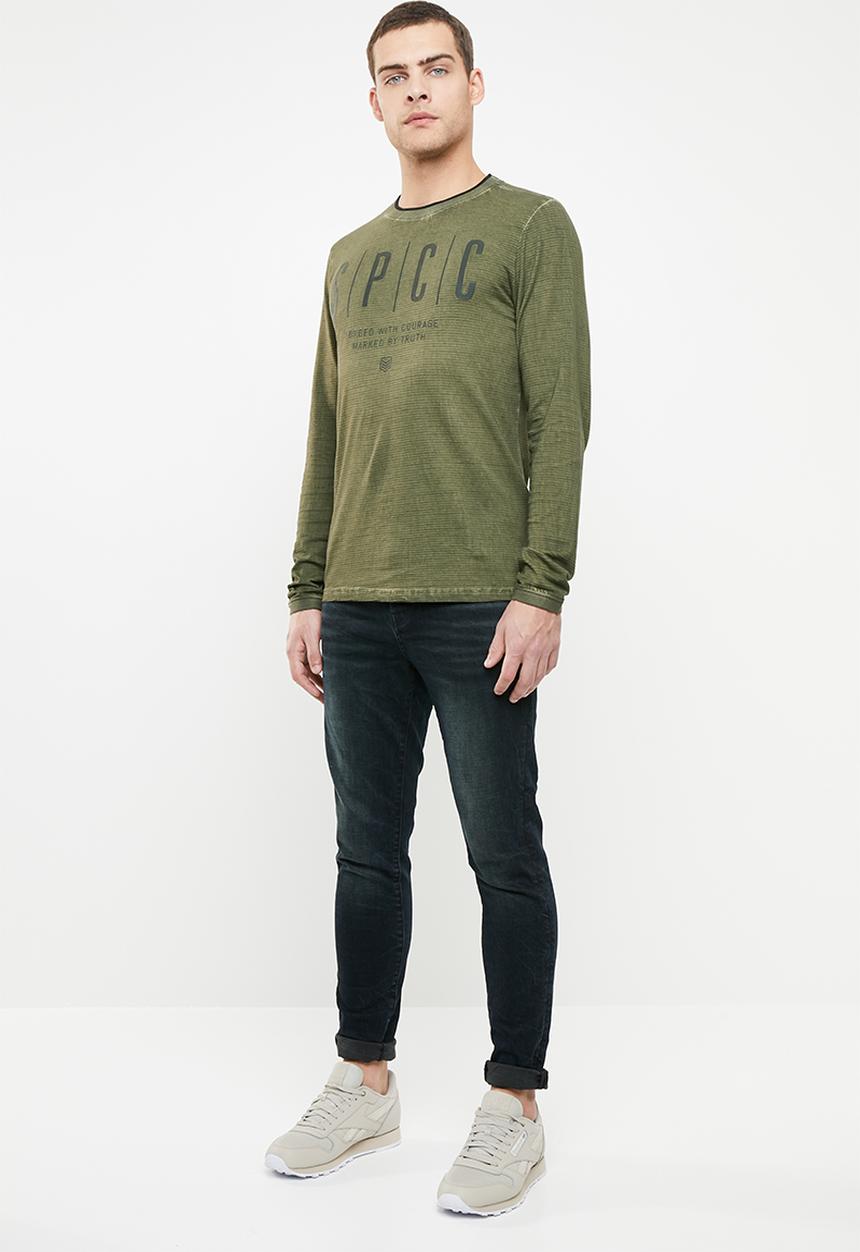 S.P.C.C - The d.m.z long sleeve tee - green