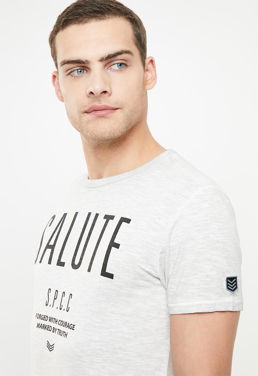 S.P.C.C - Jono short sleeve tee - grey