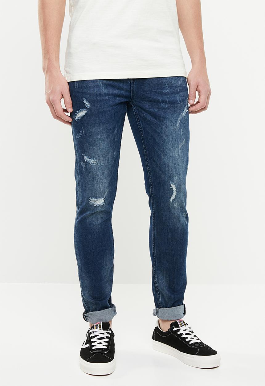 S.P.C.C - Feather slim fit jeans - blue