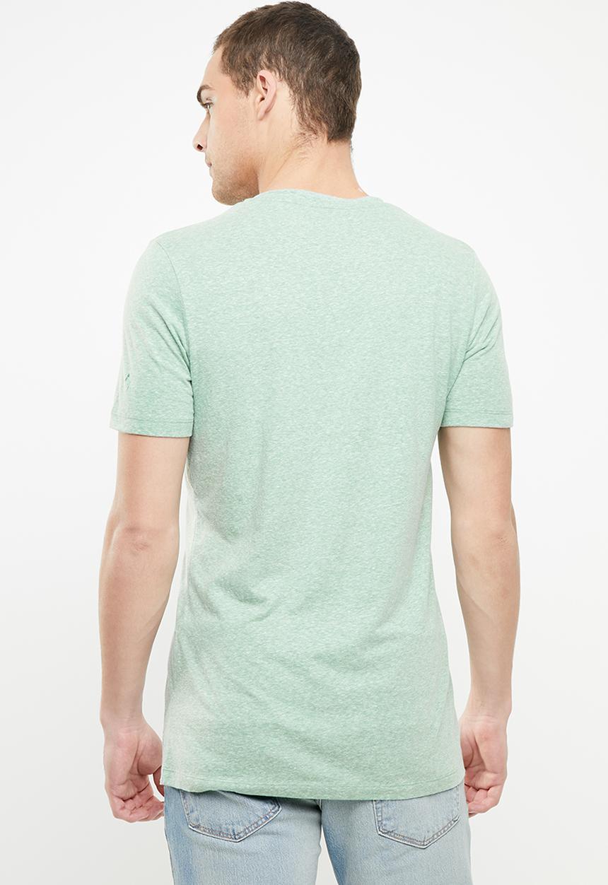 Jack & Jones - Summertime small short sleeve crew neck tee - green 