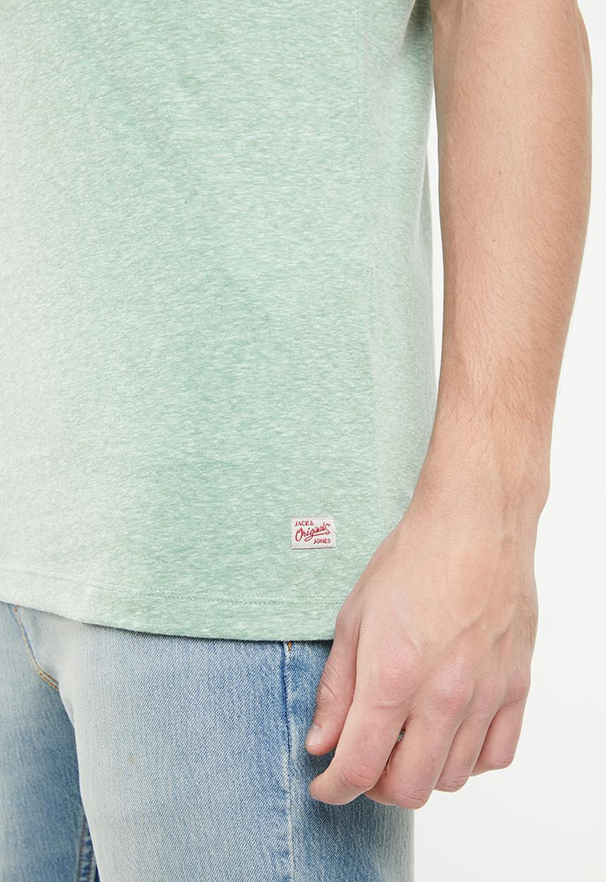 Jack & Jones - Summertime small short sleeve crew neck tee - green 