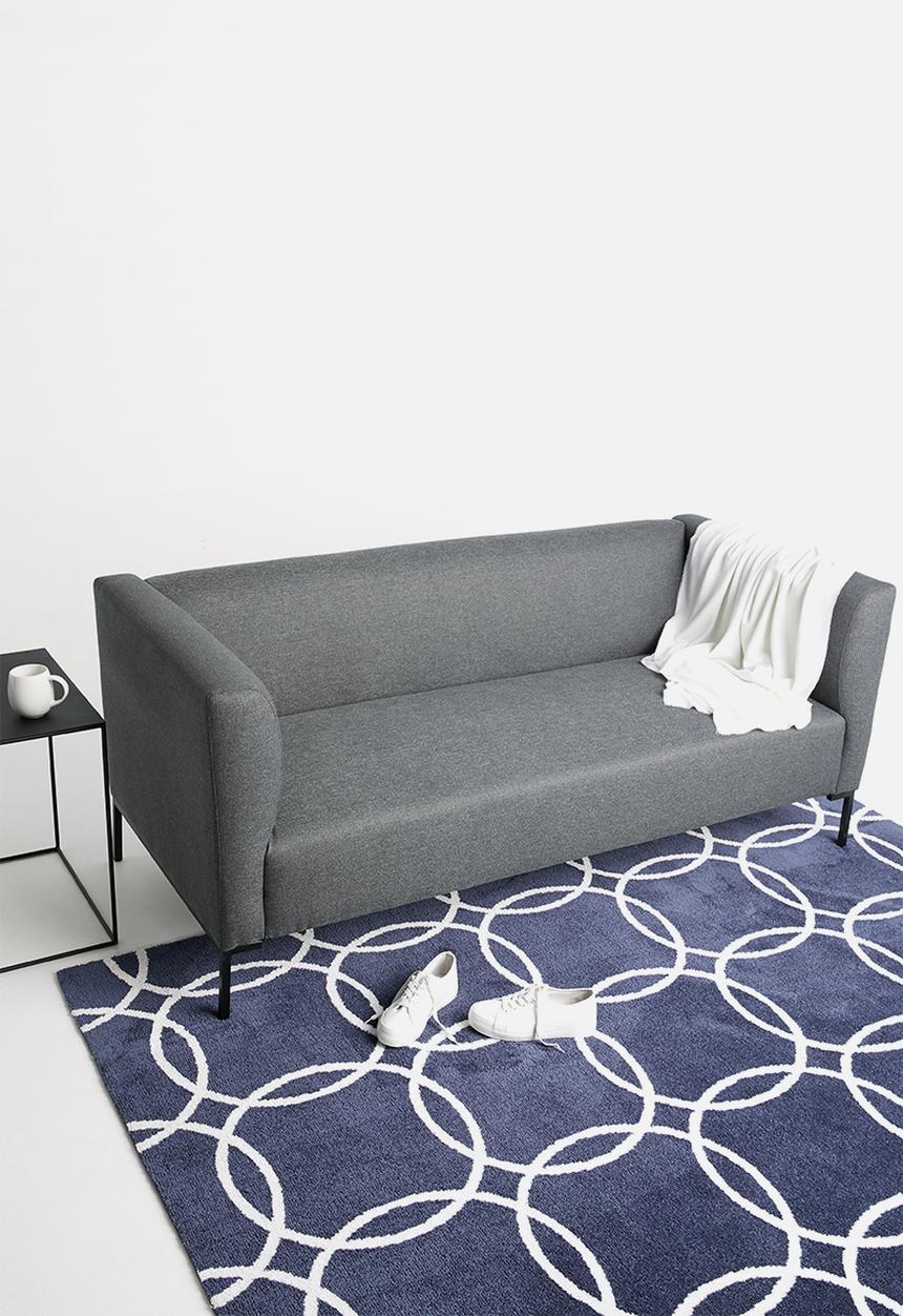 Sixth Floor - Aiden 3 seater sofa - grey
