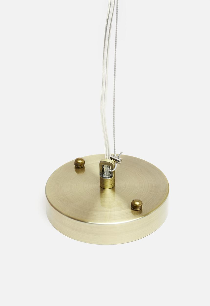 Sixth Floor - Molecule pendant - black