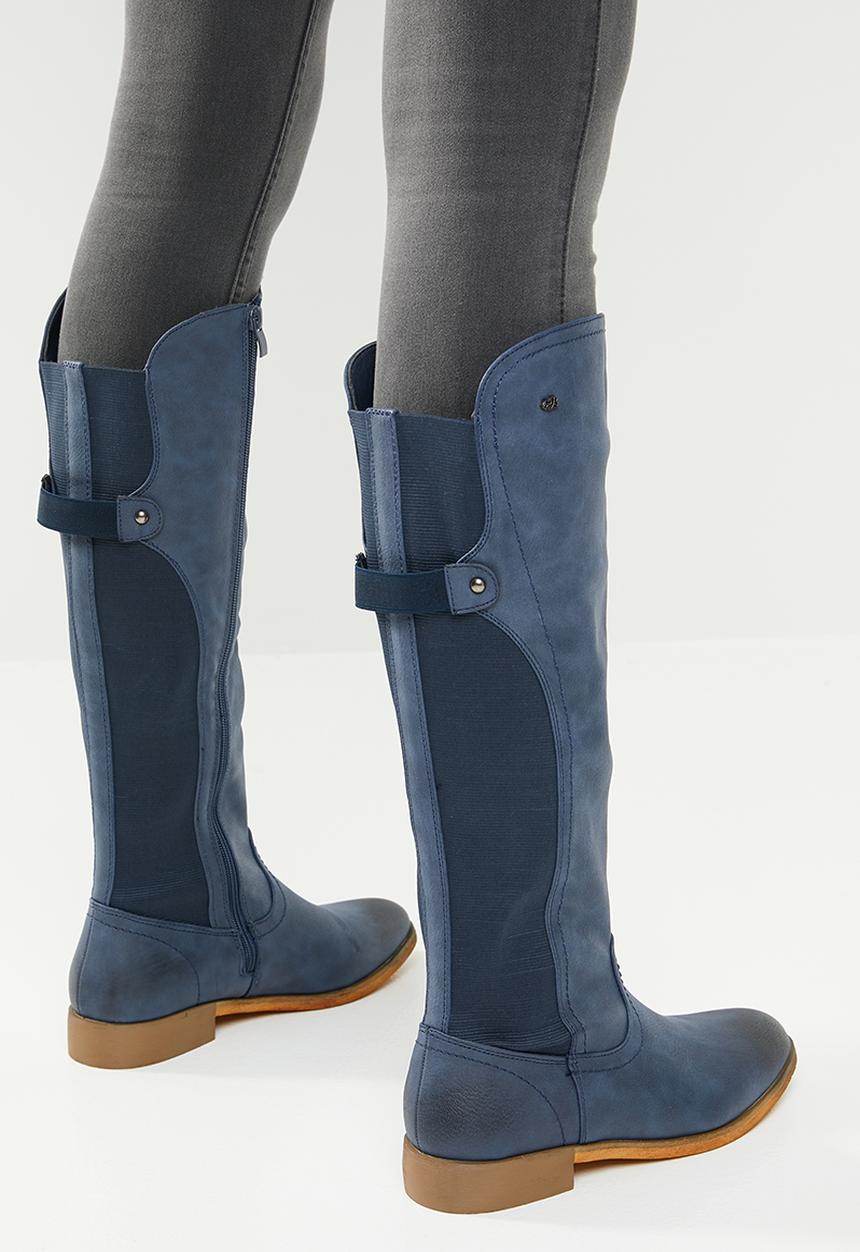 Miss Black - Rainer boot - navy