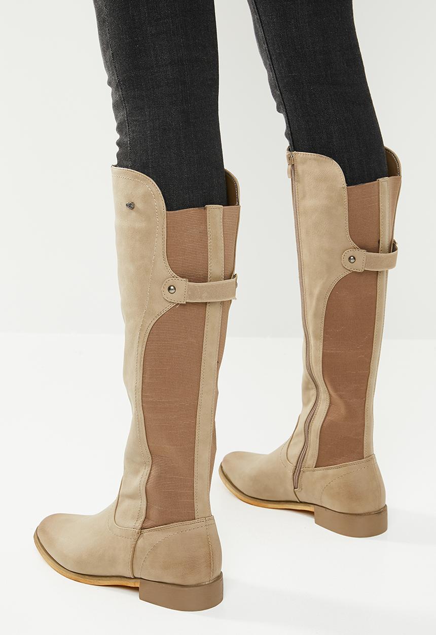 Miss Black - Rainer boot - taupe