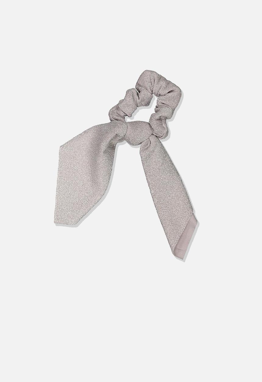 Cotton On - Scarf scrunchie - silver