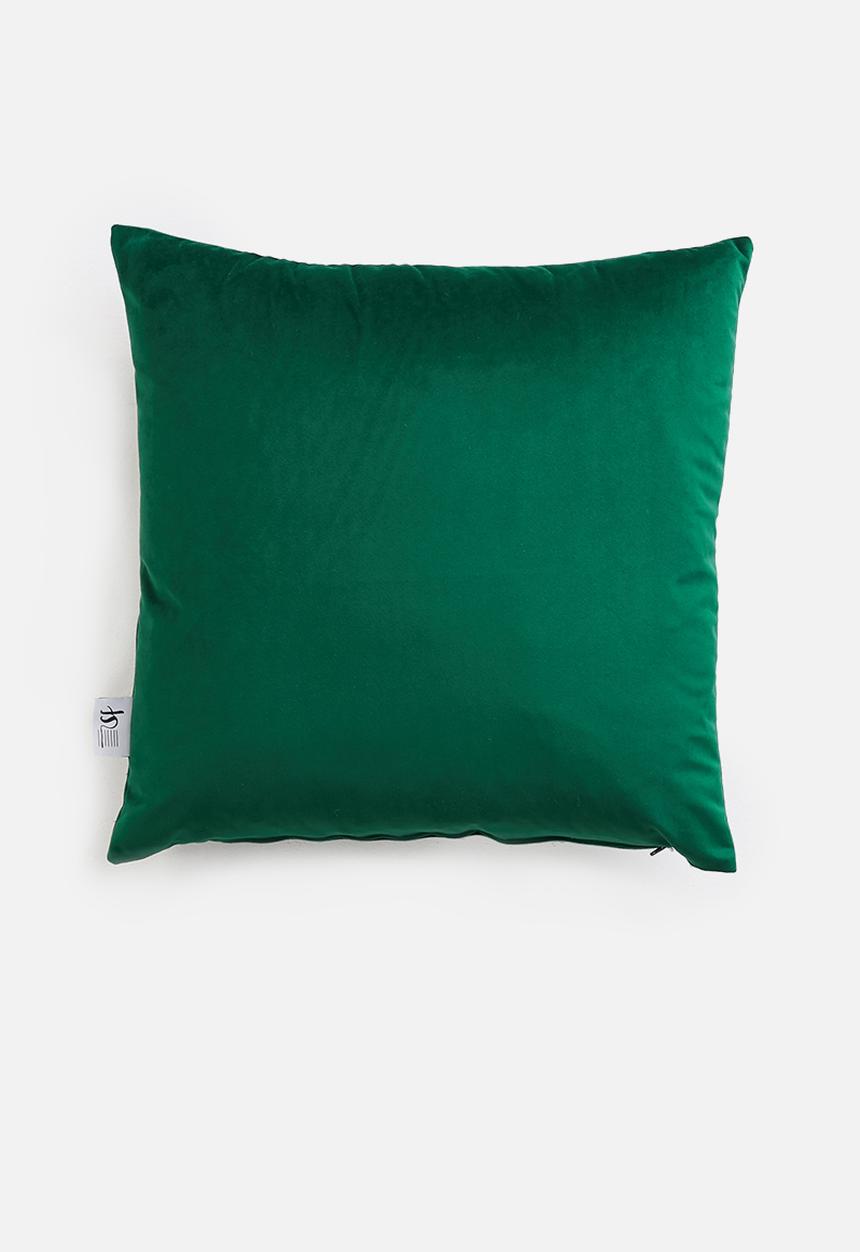 Sixth Floor - Magical cushion cover - emerald