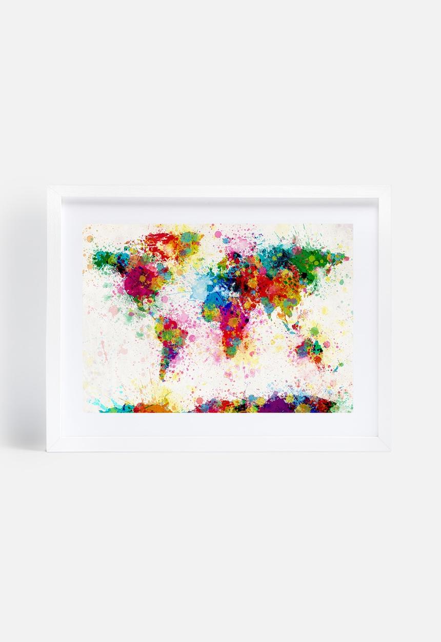 artPause - World map - colour
