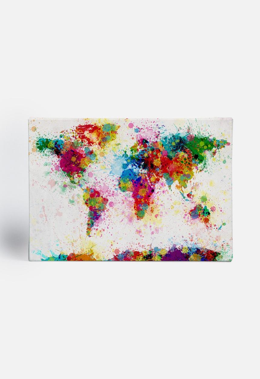 artPause - World map - colour
