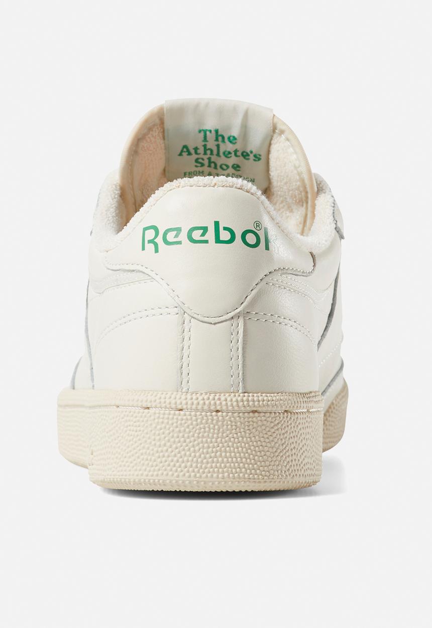 Reebok - Club C 1985 tv - chalk, paperwhite & glen green 
