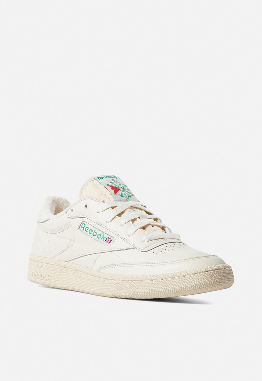 Reebok - Club C 1985 tv - chalk, paperwhite & glen green 