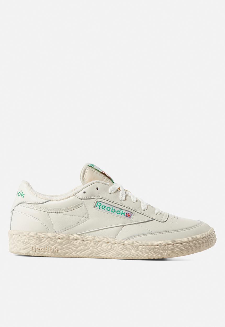 Reebok - Club C 1985 tv - chalk, paperwhite & glen green 
