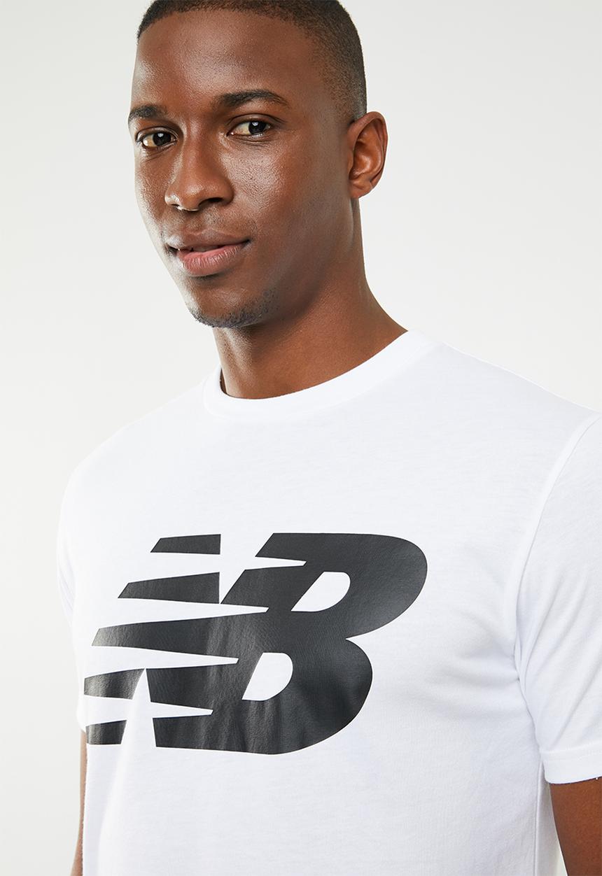New Balance  - NB logo graphic tee - white