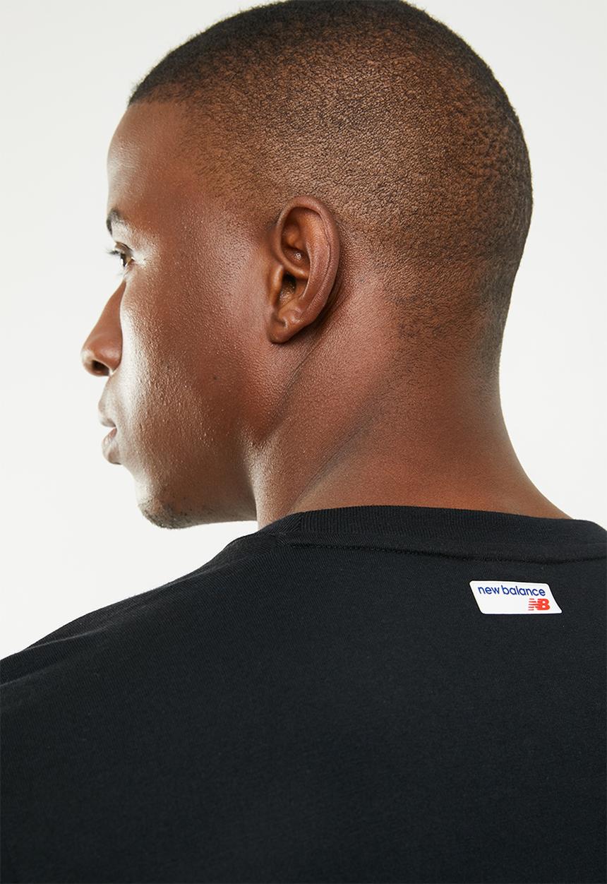 New Balance  - NB athletics banner tee - black
