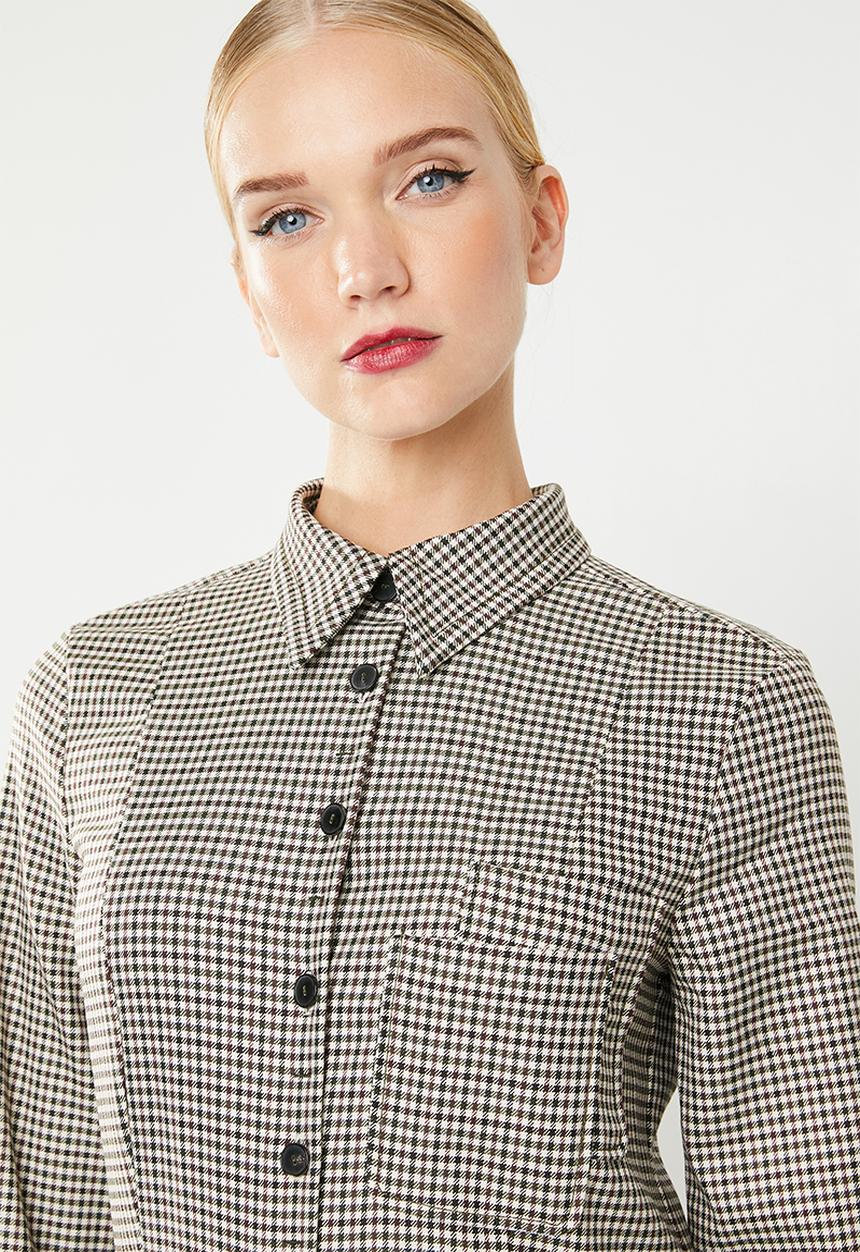 MANGO - Gingham check jumpsuit - multi
