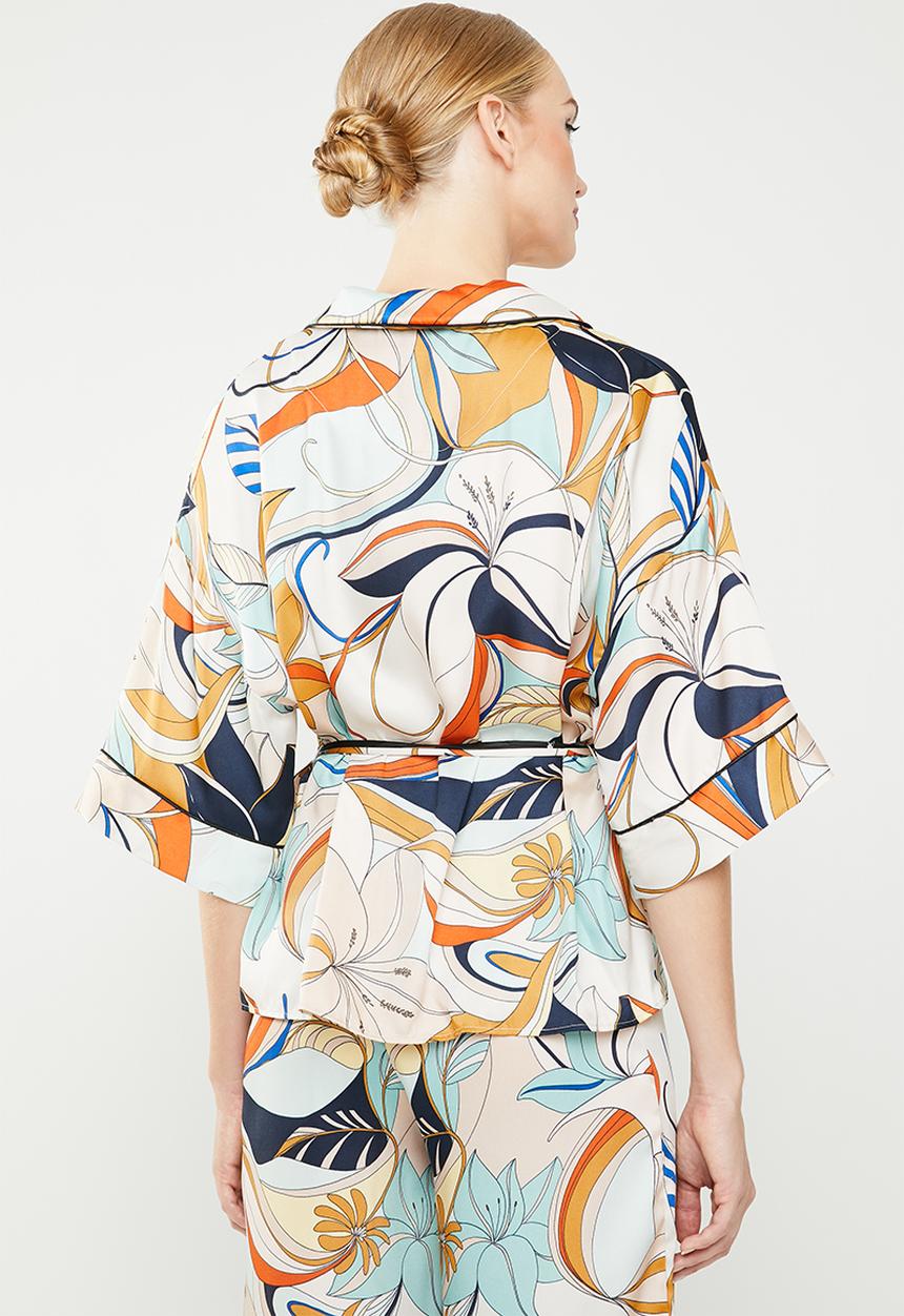 MANGO - Floral print blouse - multi