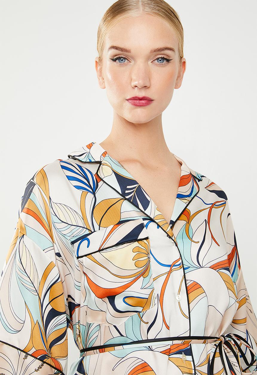 MANGO - Floral print blouse - multi