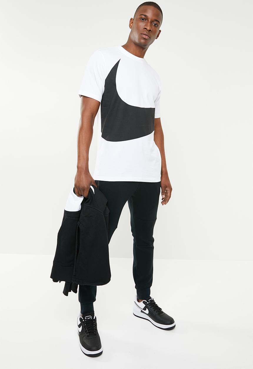 Nike - Nsw swoosh tee - white & black