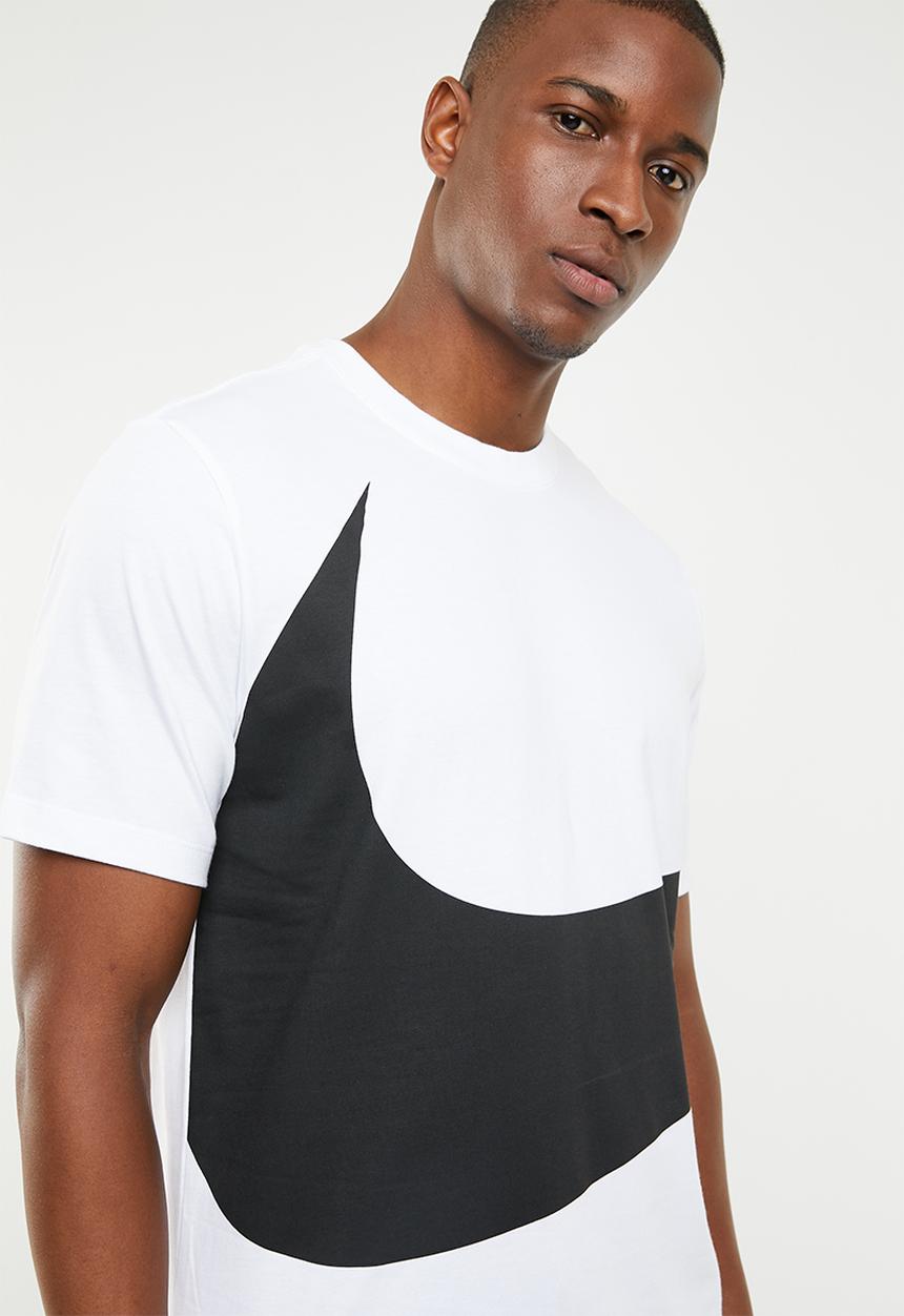 Nike - Nsw swoosh tee - white & black