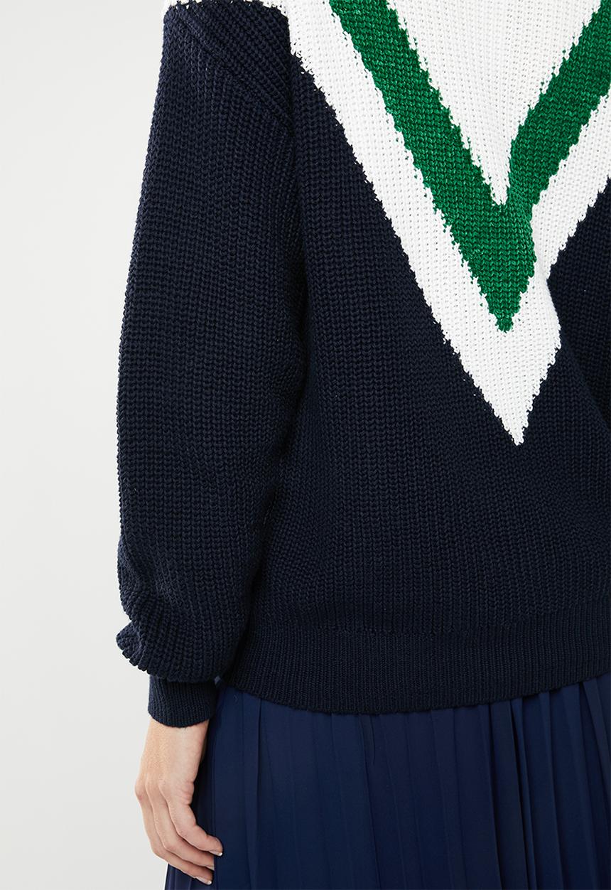 MANGO - Tricolour knit - multi