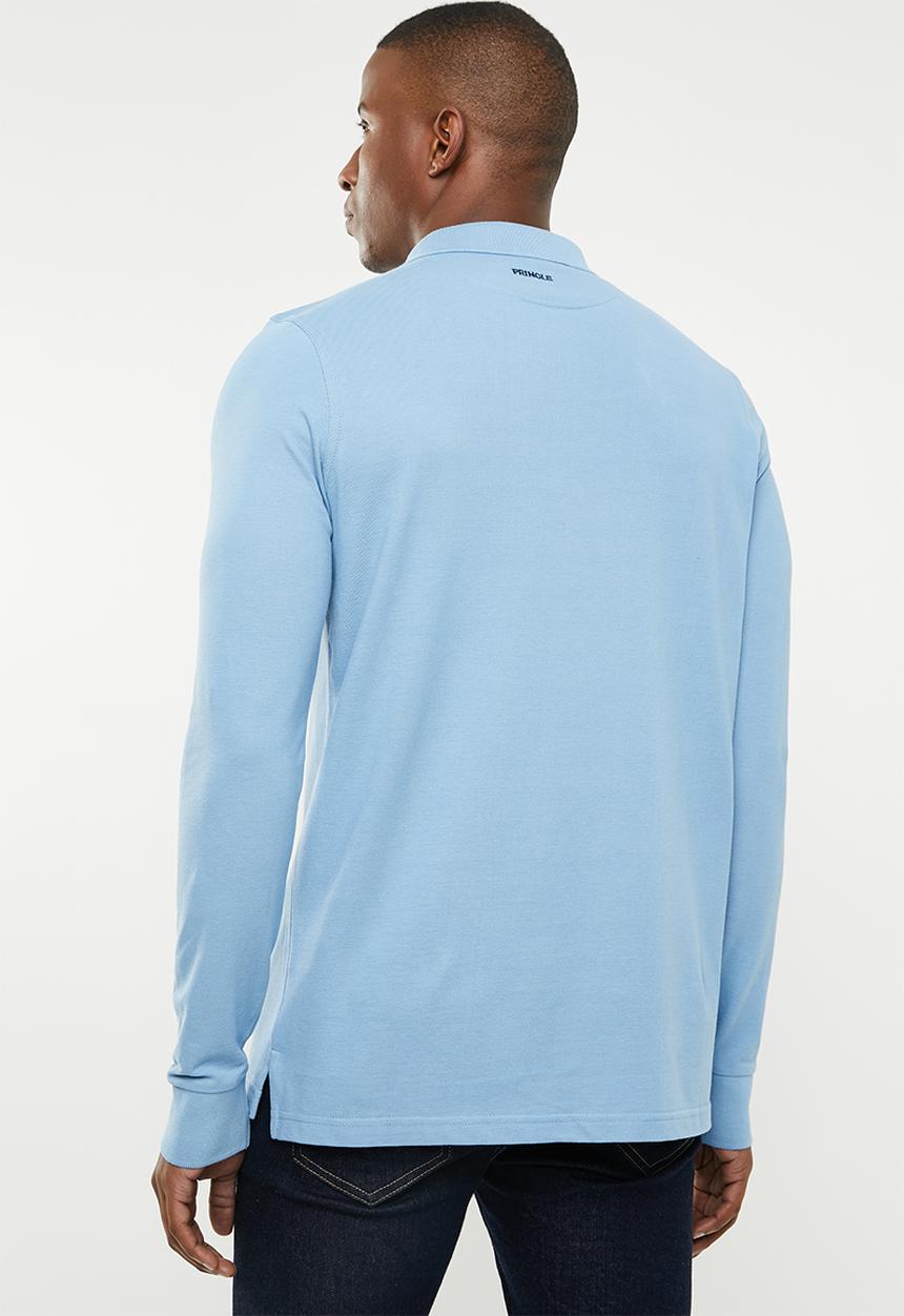 Pringle of Scotland - St Augustine polo - blue
