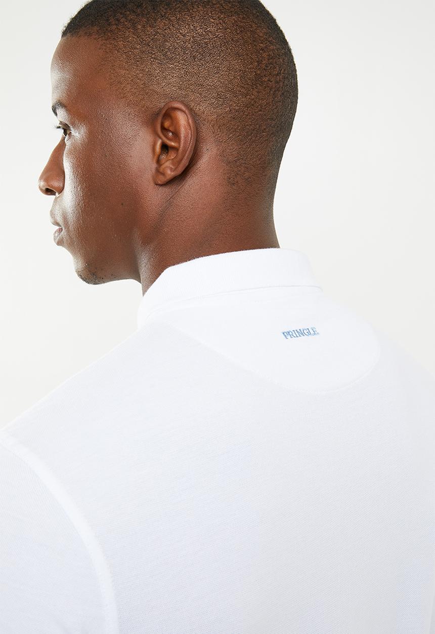 Pringle of Scotland - St Augustine polo - white