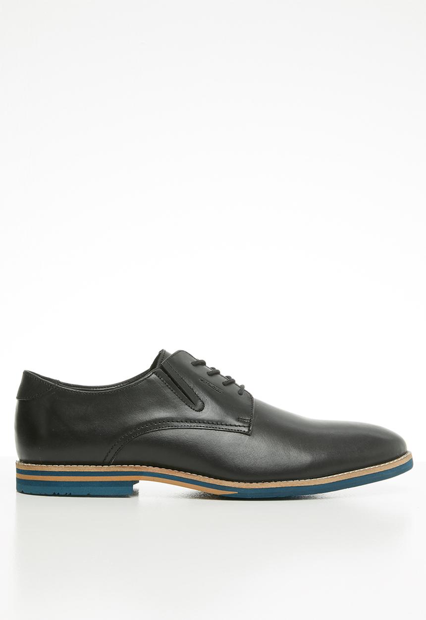 Pringle of Scotland - Miles leather lace-up - black