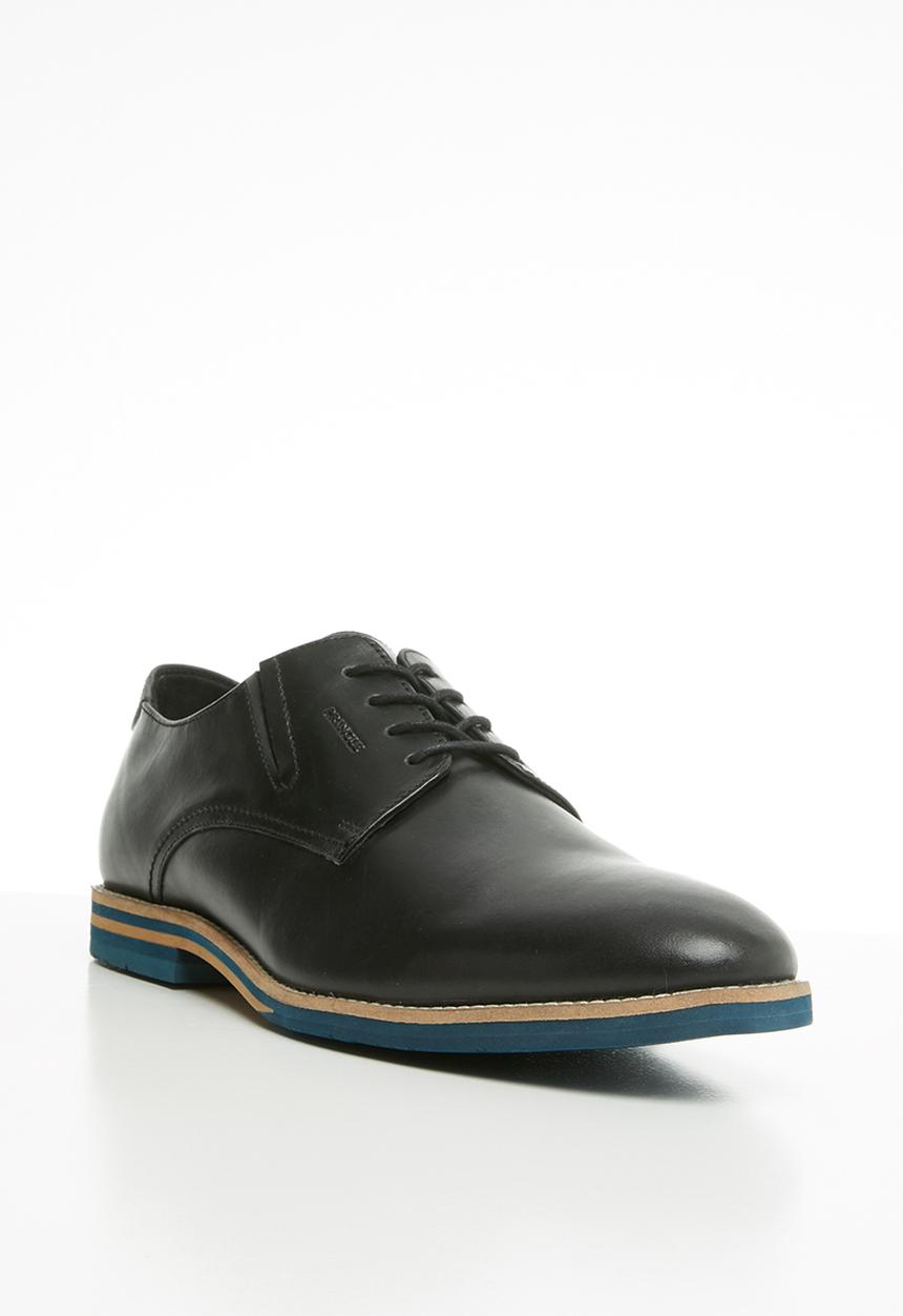 Pringle of Scotland - Miles leather lace-up - black